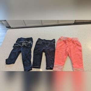 12 mo girls pants